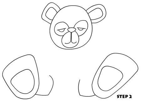 450x329 Cute Cartoon Panda Drawing