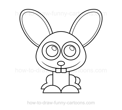500x452 To Draw A Rabbit