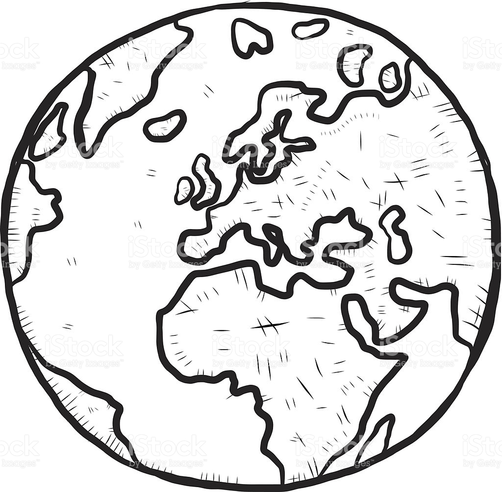 1024x1005 Drawn Earth Cartoon