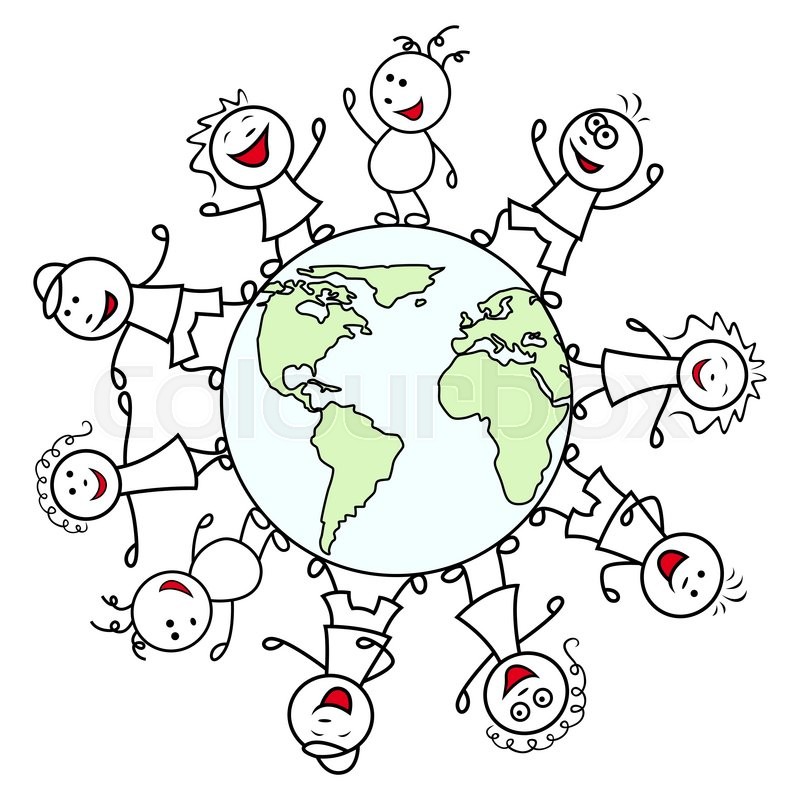 800x800 Happy Unite People Together Around The Globe Celebrate The Earth
