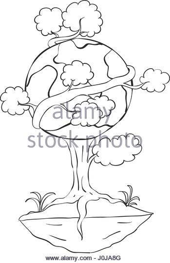349x540 Planet Earth Tree Cartoon Stock Photos Amp Planet Earth Tree Cartoon