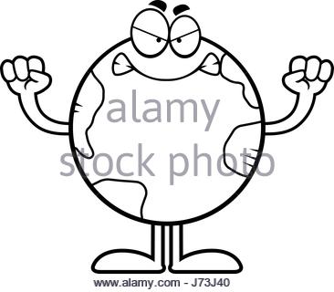 366x320 An Illustration Of A Planet Earth Looking Angry In An 8 Bit