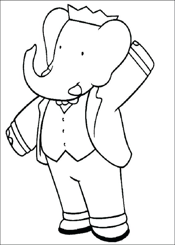 567x794 Elephant Coloring Pages For Kids Elephant Coloring Pages For Kids