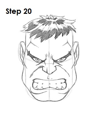 300x388 How To Draw Hulk