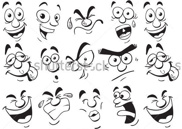 600x426 Cartoon Sketches, Cartoon Face Sketches Free Amp Premium Templates
