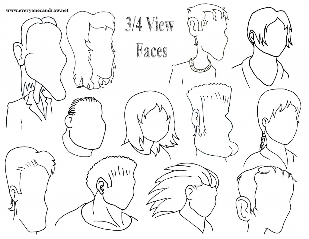 1024x791 Draw Cartoon Faces Draw Cartoon Face Step Step Caricature
