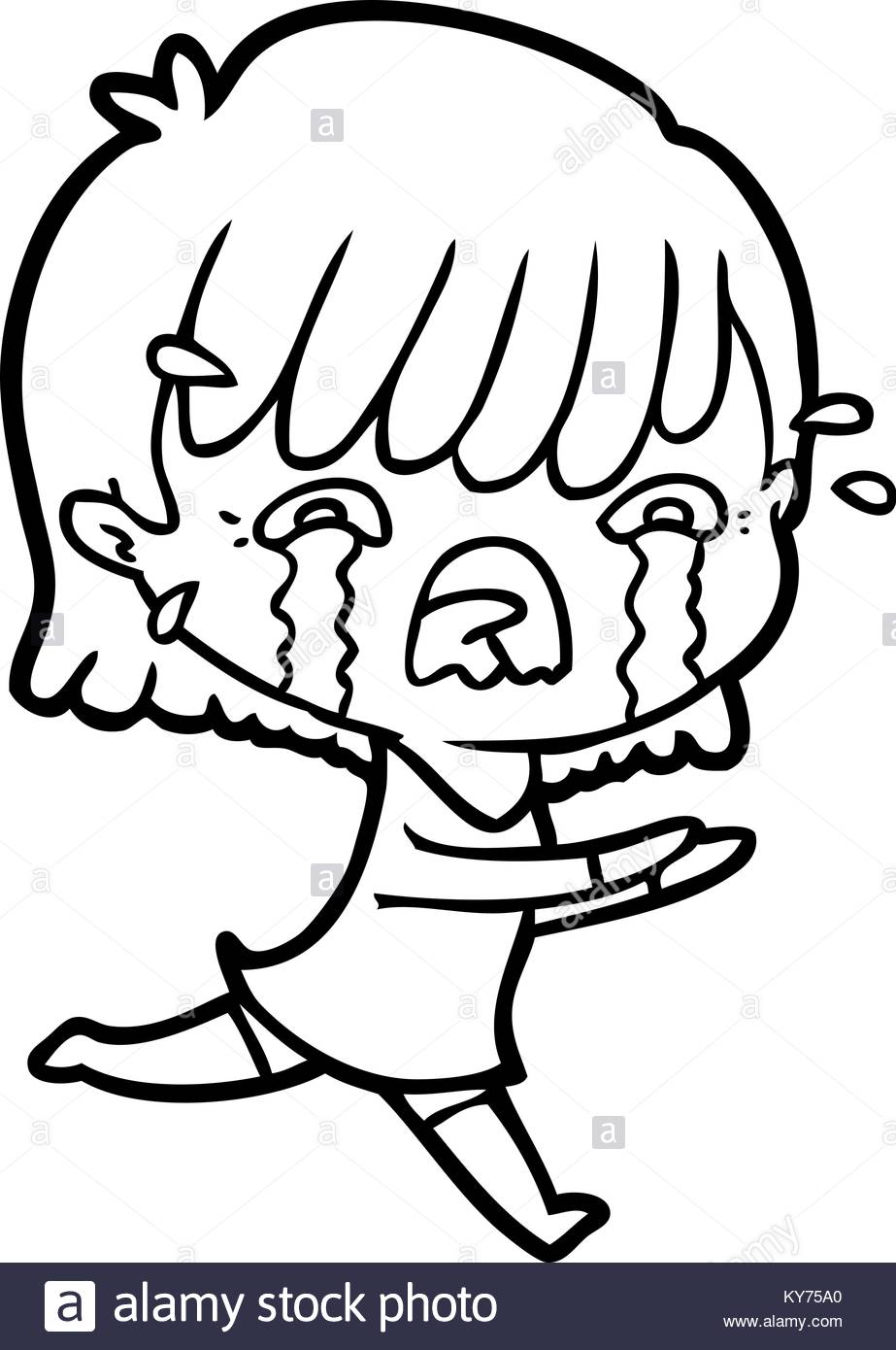 923x1390 Cartoon Girl Crying Stock Photos Amp Cartoon Girl Crying Stock