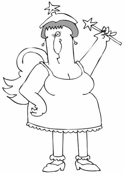 400x560 Fairy Coloring Pages For Disovering The Magic Of Creativity