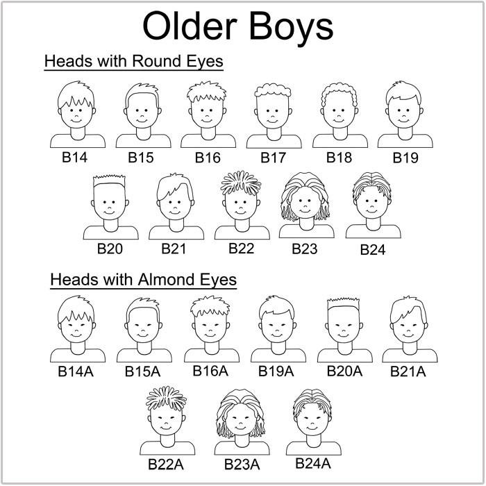 700x700 Personalized Cartoon Kids Thank You Note Cards