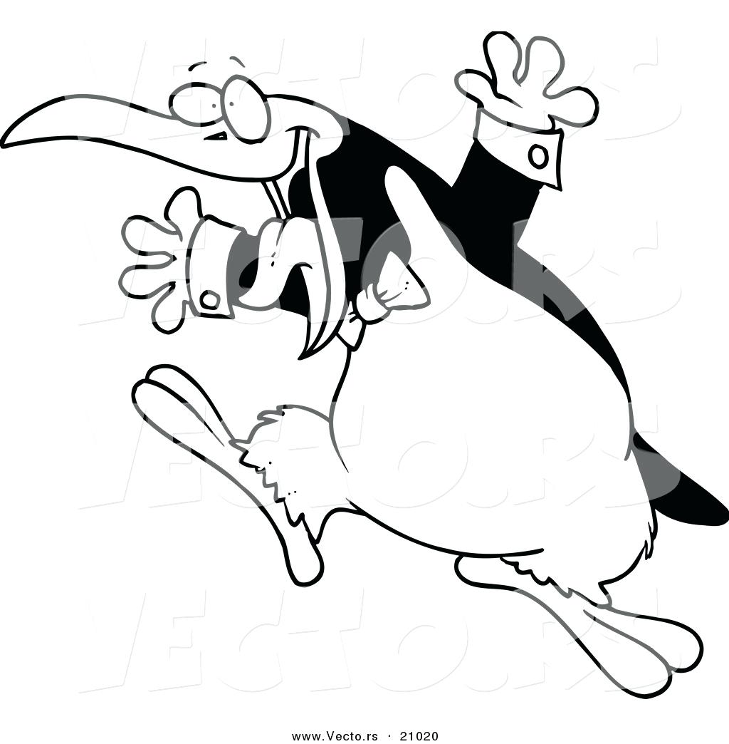 1024x1044 Coloring Happy Feet Coloring Pages Vector Of A Cartoon Penguin