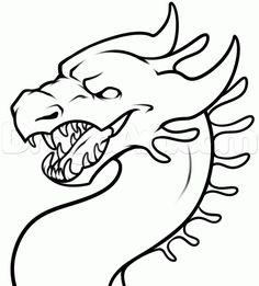 236x261 How To Draw An Easy Cartoon Dragon Step 9 Drawing