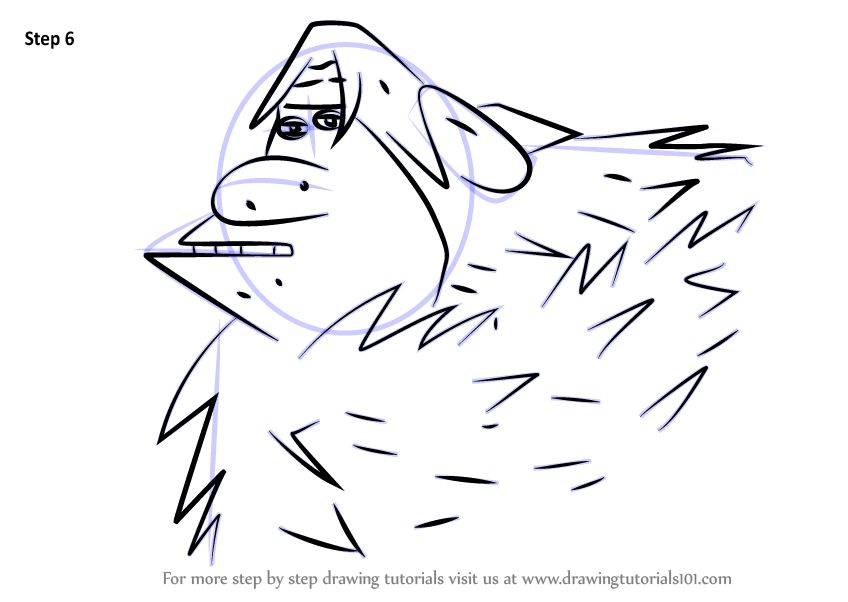 848x602 Learn How To Draw Mr. Foot From Kablam! (Kablam!) Step By Step