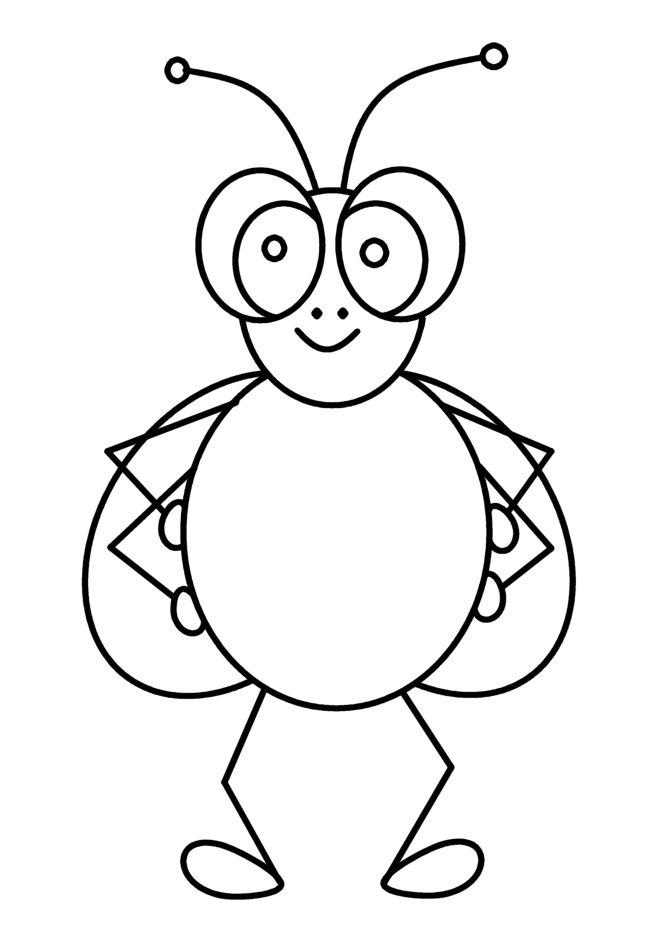 672x930 How To Draw Cartoons Bug
