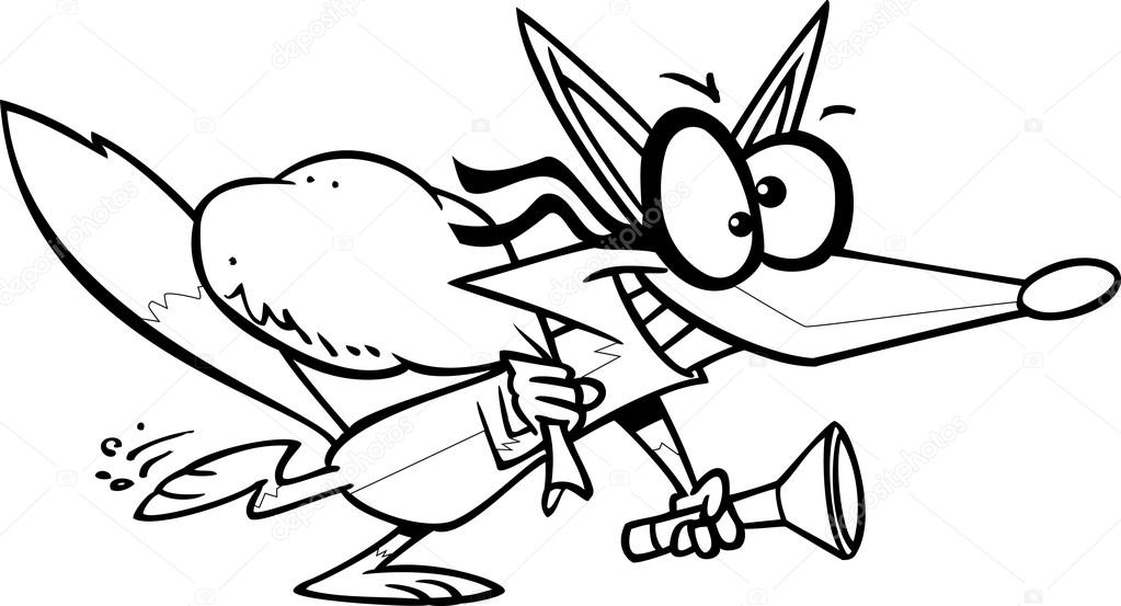 1023x553 Cartoon Fox Thief Stock Vector Ronleishman