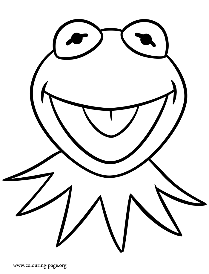 700x916 Kermit The Frog Coloring Pages Colouring To Funny Print Draw