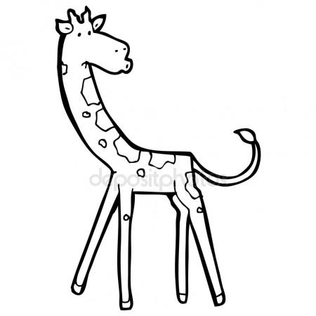 450x450 Dancing Giraffe Cartoon Doodle Stock Vector Ainsel