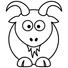 230x230 Top 25 Free Printable Goat Coloring Pages Online