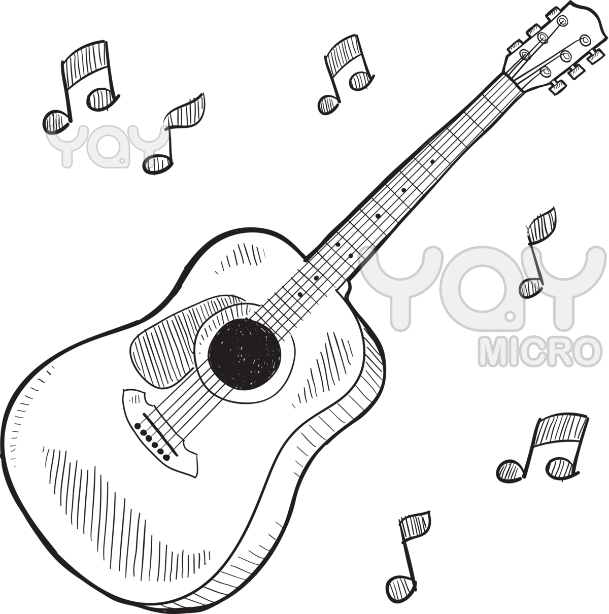 1200x1210 Guitar Coloring Pages Arts And Crafts