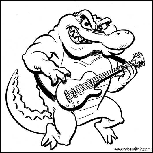 530x528 June 27th, 2014 Today On The Drawing Board Gator Guitar