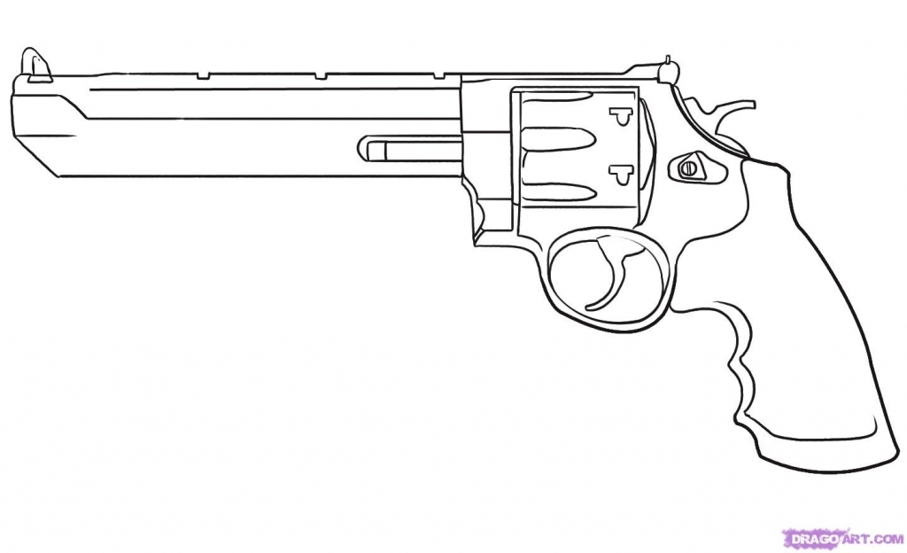 Cartoon Gun Drawing at GetDrawings | Free download