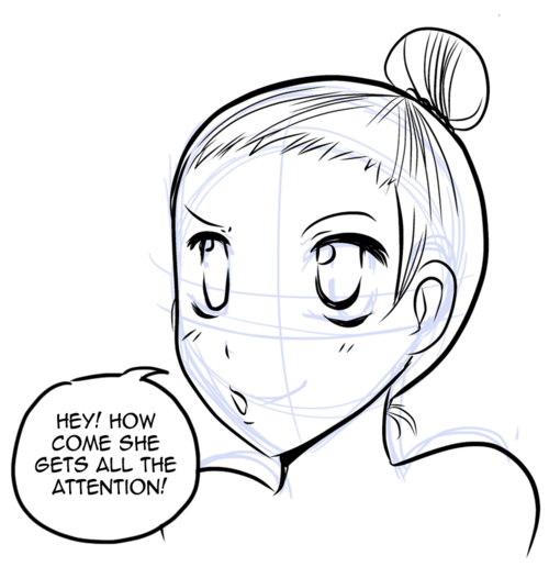 500x526 How To Draw Manga How To Draw Manga Hair
