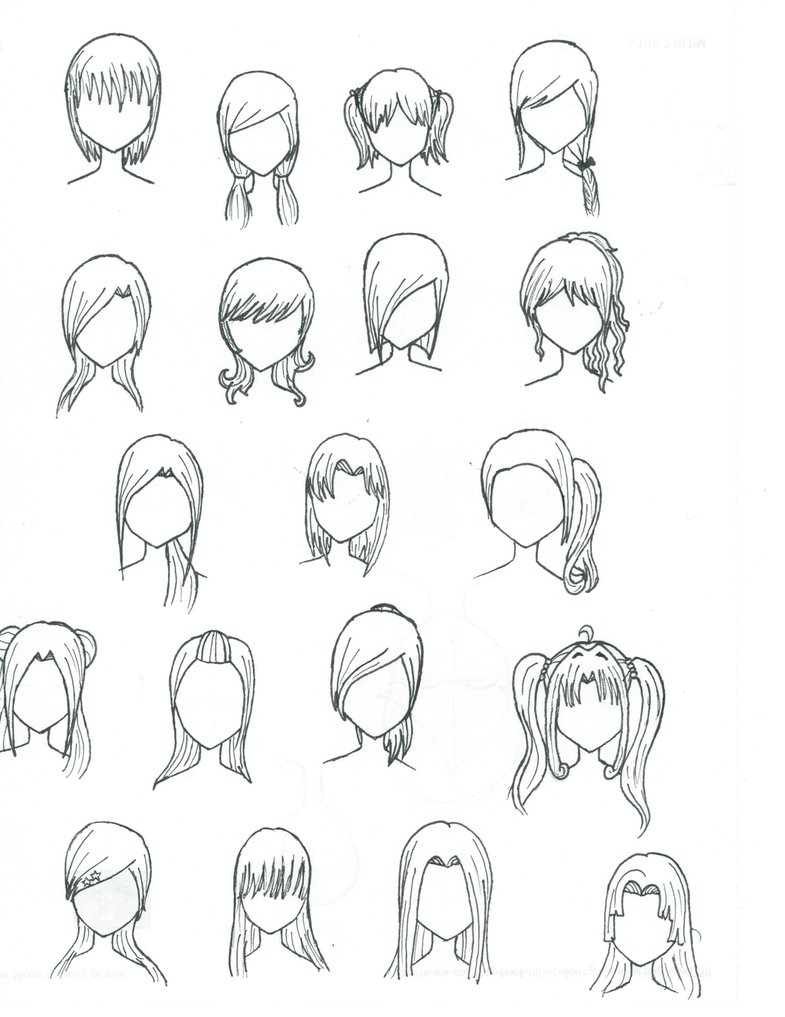 785x1017 Anime Girl Hair By Animefreak493