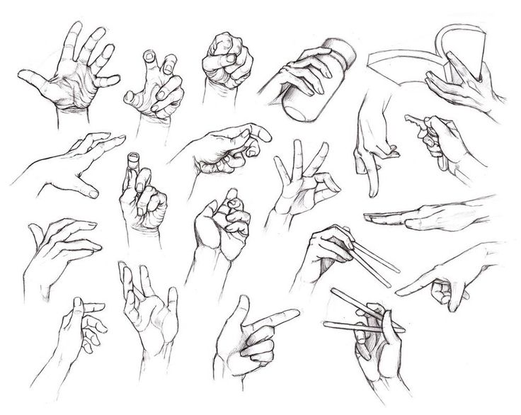 Cartoon Hand Drawing