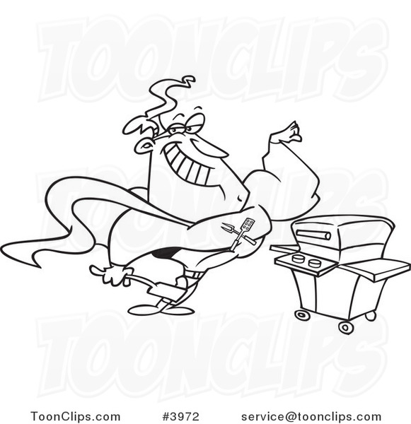 581x600 Cartoon Black And White Line Drawing Of A Super Hero Guy Standing