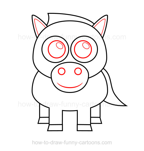 500x525 To Draw A Horse