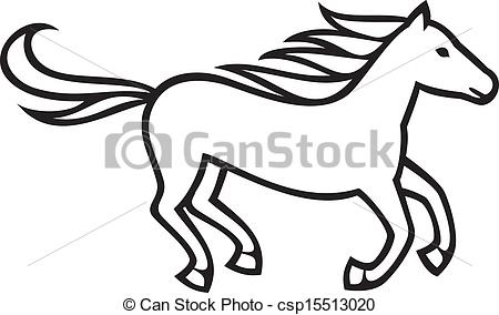 450x284 Drawing Clipart Horse