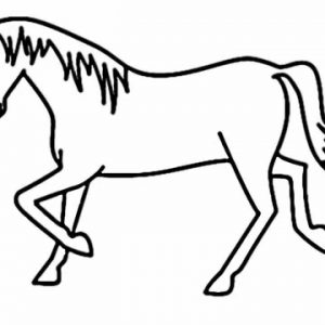 300x300 Draw Cartoon Horses Step By Draft Horse Grid Adult