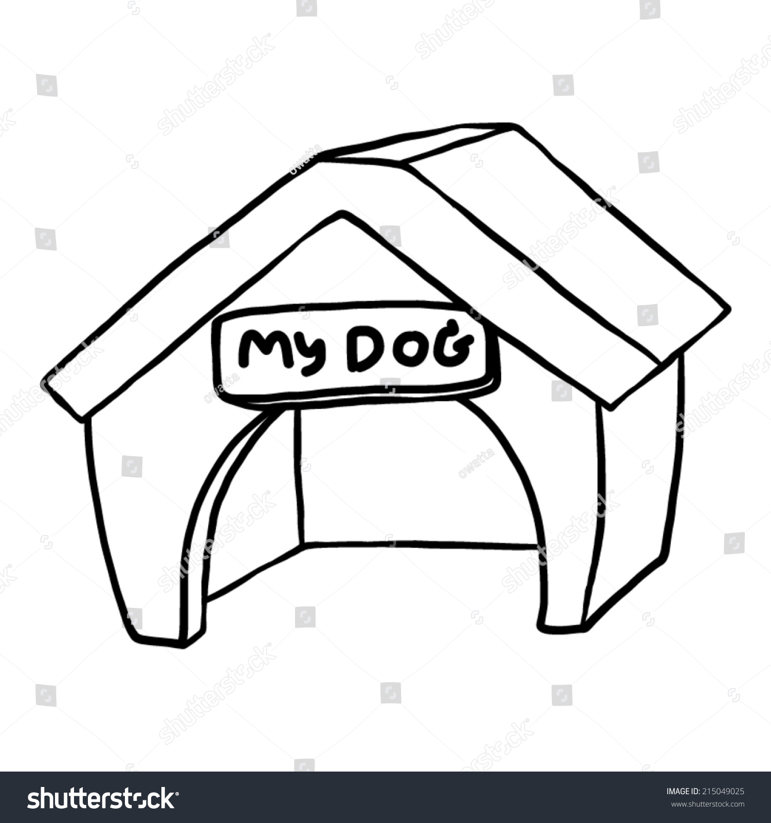 1500x1600 Drawn House Black And White