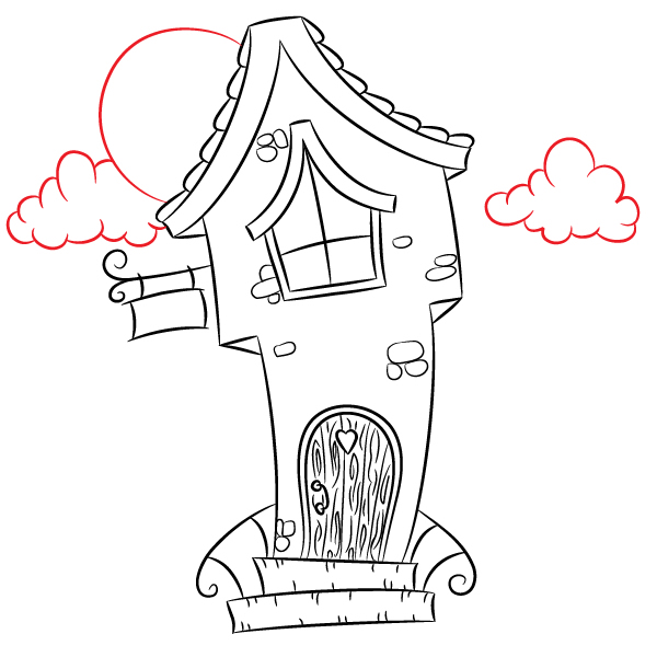 600x600 How To Create A Gnome House Cartoon Illustration