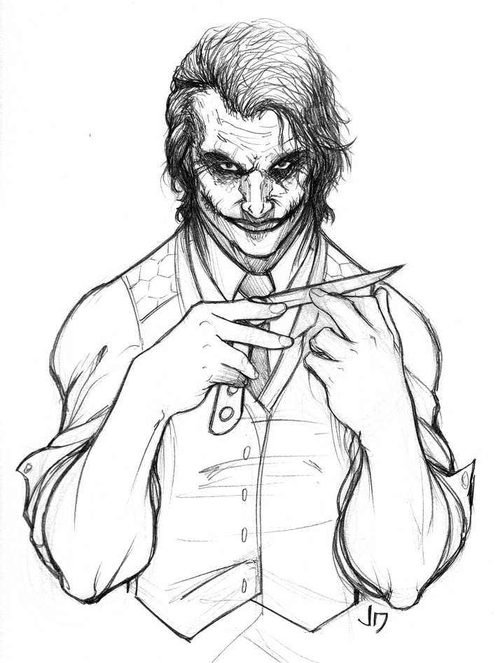 Cartoon Joker Drawing at GetDrawings | Free download