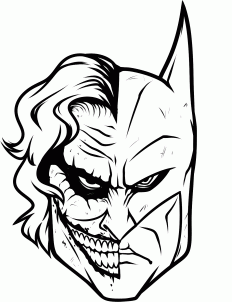 232x302 How To Draw Joker And Batman, Step By Step, Dc Comics, Comics