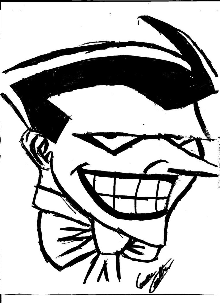 762x1048 Cartoon Joker By Sicoticjoker
