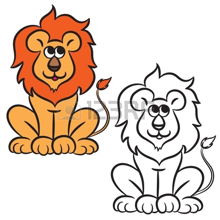 450x450 Lion Drawing Stock Photos. Royalty Free Business Images