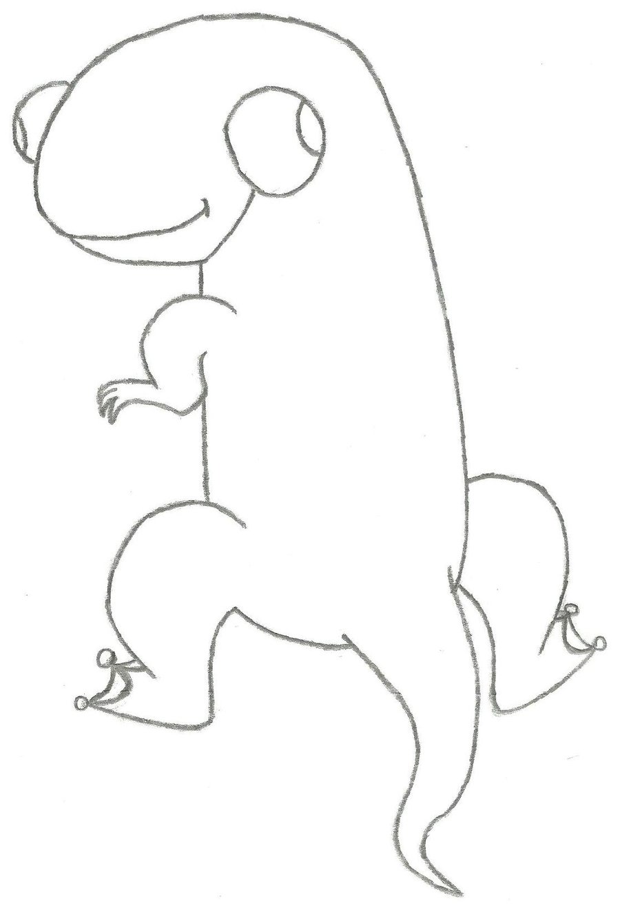 900x1324 Cartoon Lizard By Themultiramadan