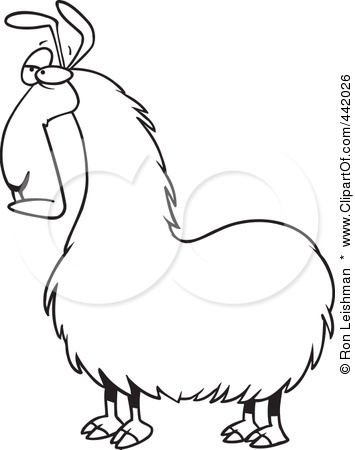 355x450 Llama Clip Art Cartoon Clipart Panda