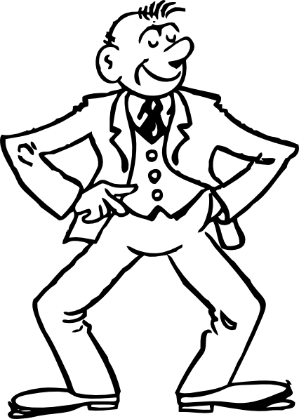 426x597 Cartoon Man Clip Art