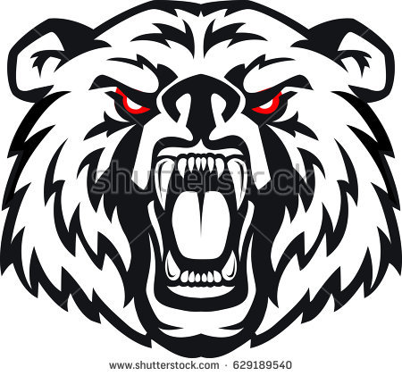 450x421 Drawn Bear Mouth