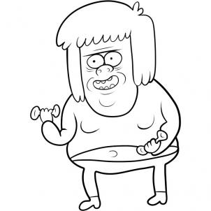 302x302 How To Draw Muscle Man Step 8.jpg