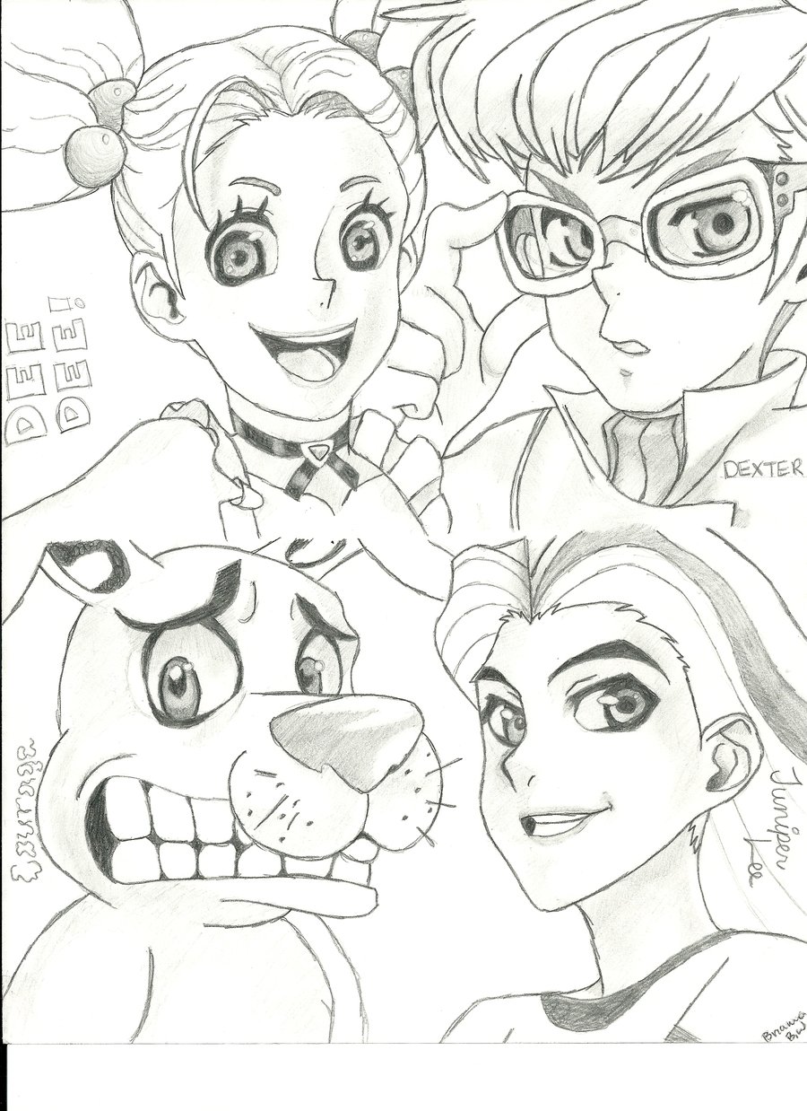 900x1238 Cartoon Network Characters By Melloyello66