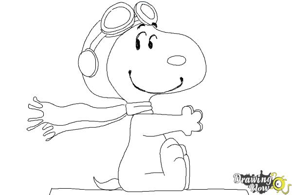 600x400 How To Draw Snoopy From The Peanuts Movie