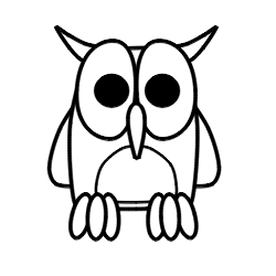 250x250 Drawing A Cartoon Owl