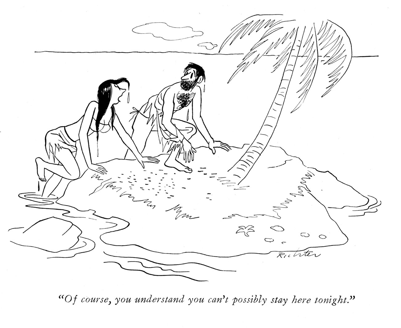 1300x1063 Photos A Guy, A Palm Tree, And A Desert Island The Cartoon Genre