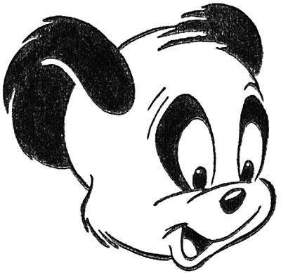 400x388 Drawn Panda Cartoon