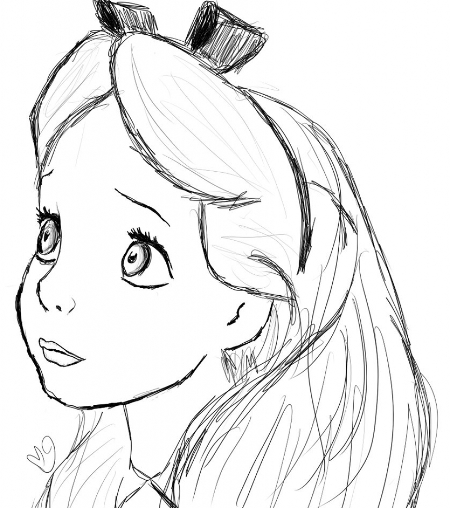 906x1024 Cartoon Pencil Drawing Images Cartoon Drawing Faces Drawing