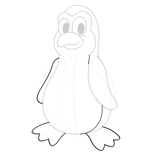 540x540 How To Draw A Penguin