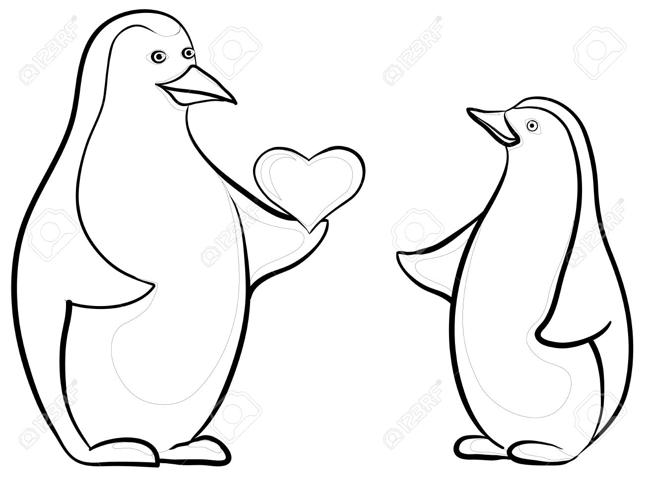 1300x996 Emperor Penguin Clipart